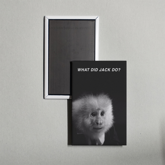 WHAT DID JACK DO Mini Movie Fridge Magnet