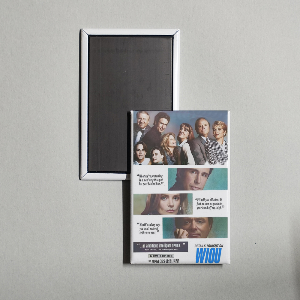 WIOU TV Show Fridge Magnet