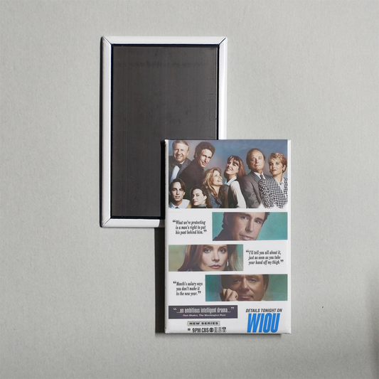 WIOU TV Show Fridge Magnet