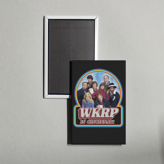 WKRP in Cincinnati TV Show Fridge Magnet