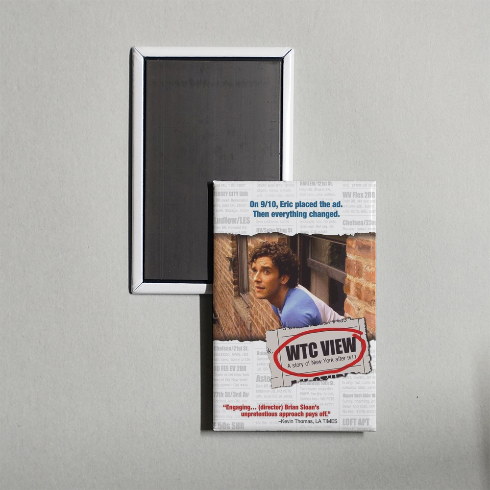 WTC View Mini Movie Fridge Magnet