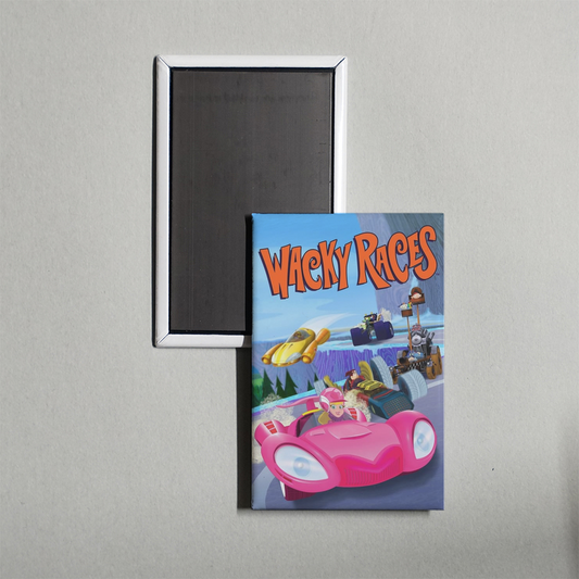 Wacky Races TV Show Fridge Magnet