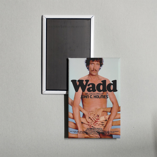 Wadd The Life & Times of John C. Holmes Mini Movie Fridge Magnet