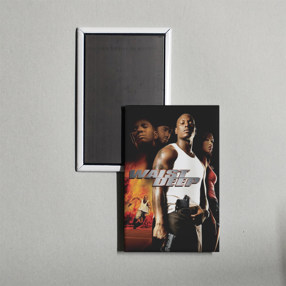Waist Deep Mini Movie Fridge Magnet