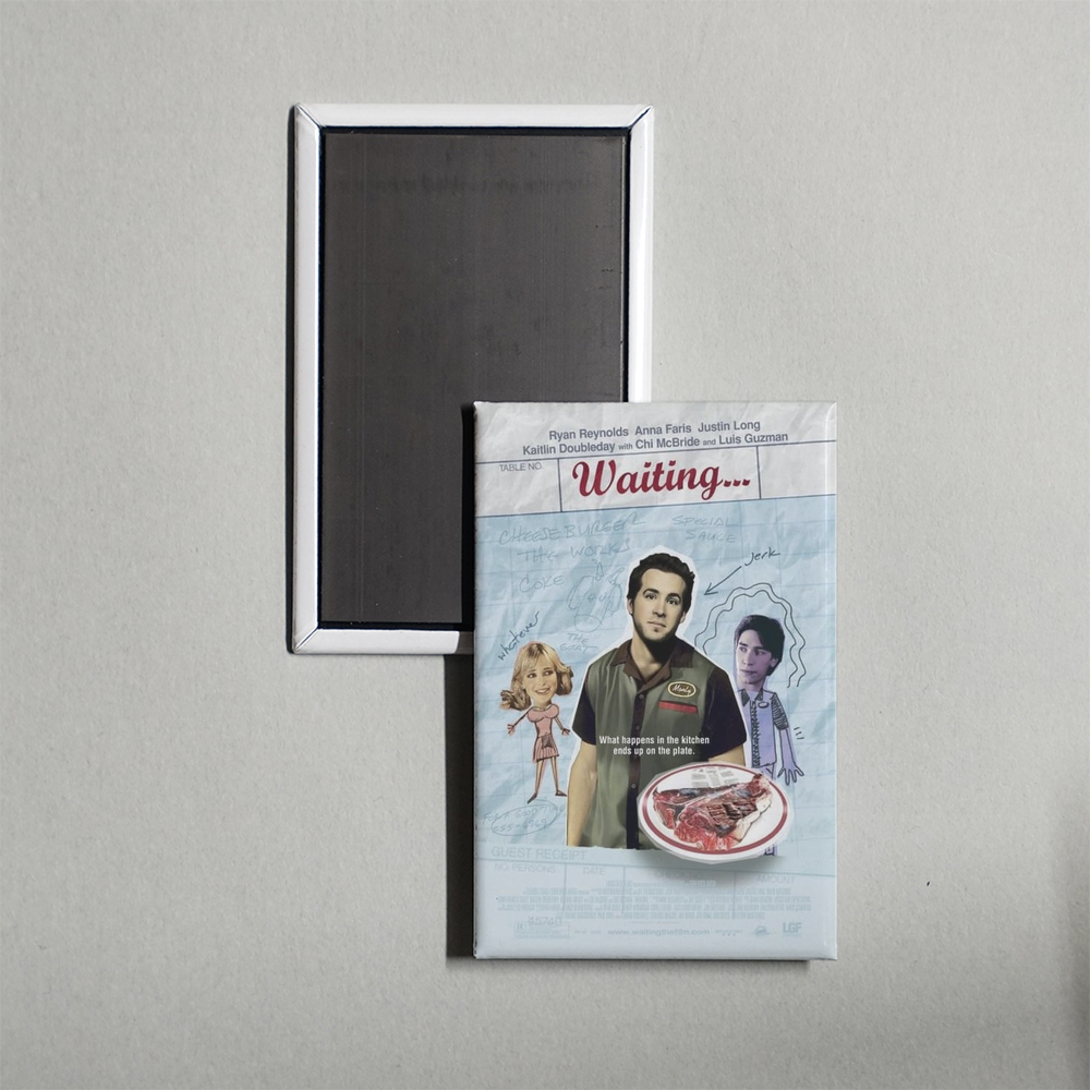 Waiting... Mini Movie Fridge Magnet