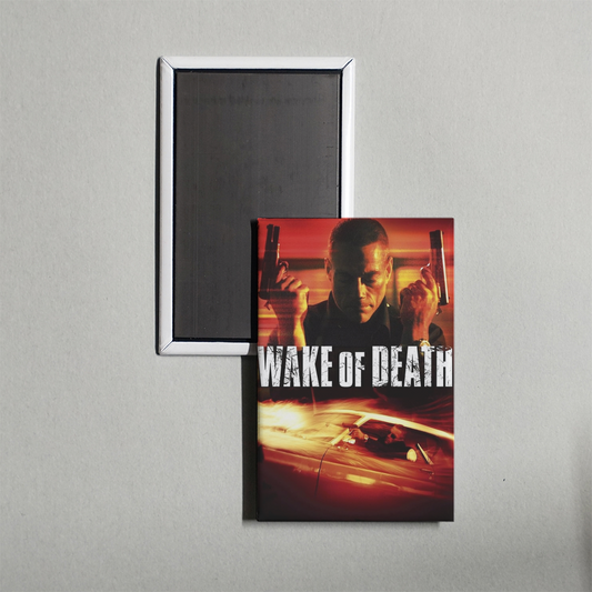 Wake of Death Mini Movie Fridge Magnet