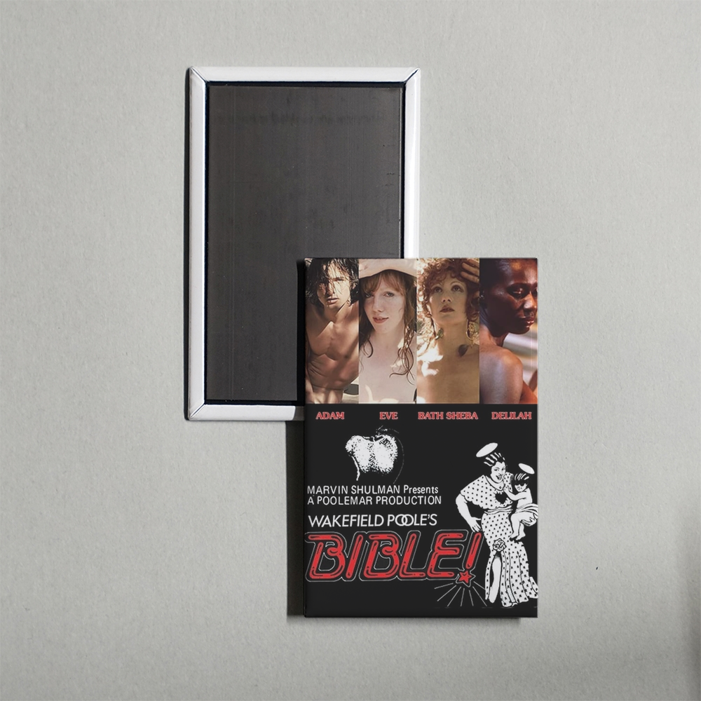 Wakefield Poole's Bible! Mini Movie Fridge Magnet