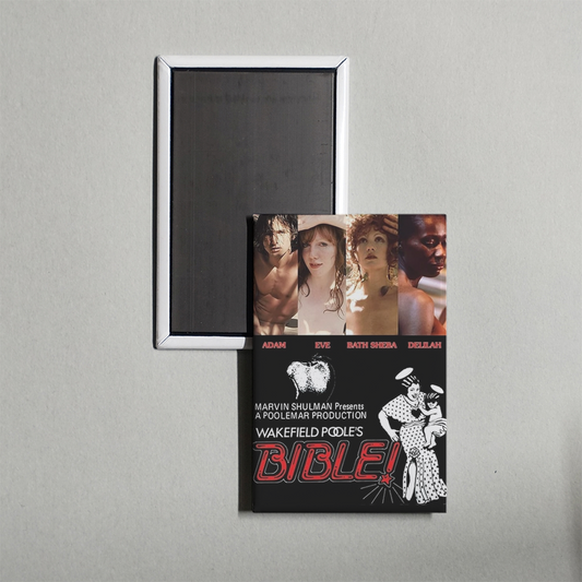 Wakefield Poole's Bible! Mini Movie Fridge Magnet