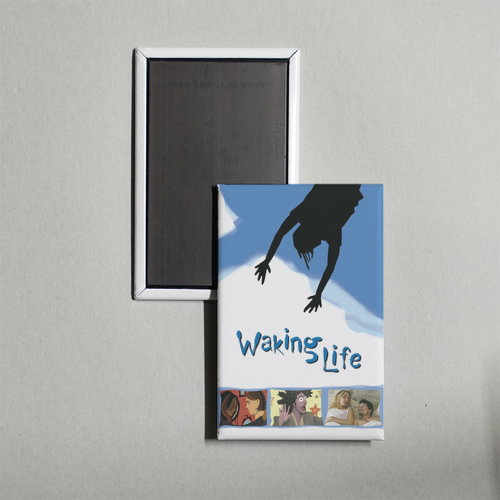 Waking Life Mini Movie Fridge Magnet