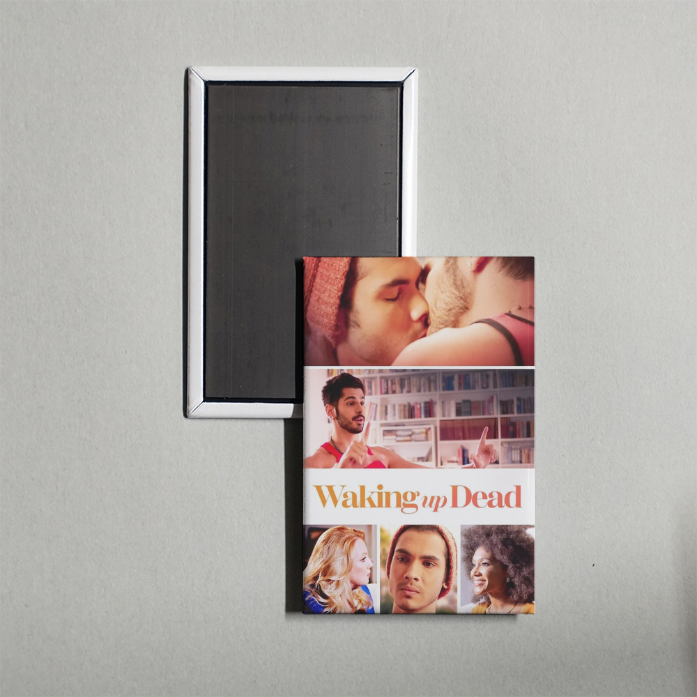 Waking Up Dead Mini Movie Fridge Magnet