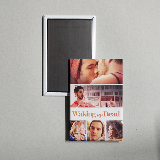 Waking Up Dead Mini Movie Fridge Magnet