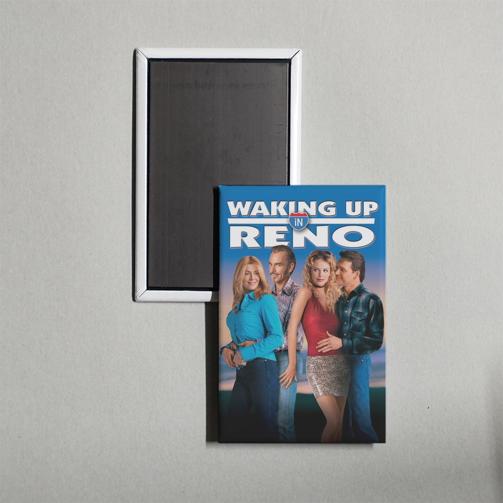 Waking Up in Reno Mini Movie Fridge Magnet