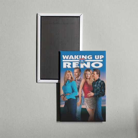 Waking Up in Reno Mini Movie Fridge Magnet