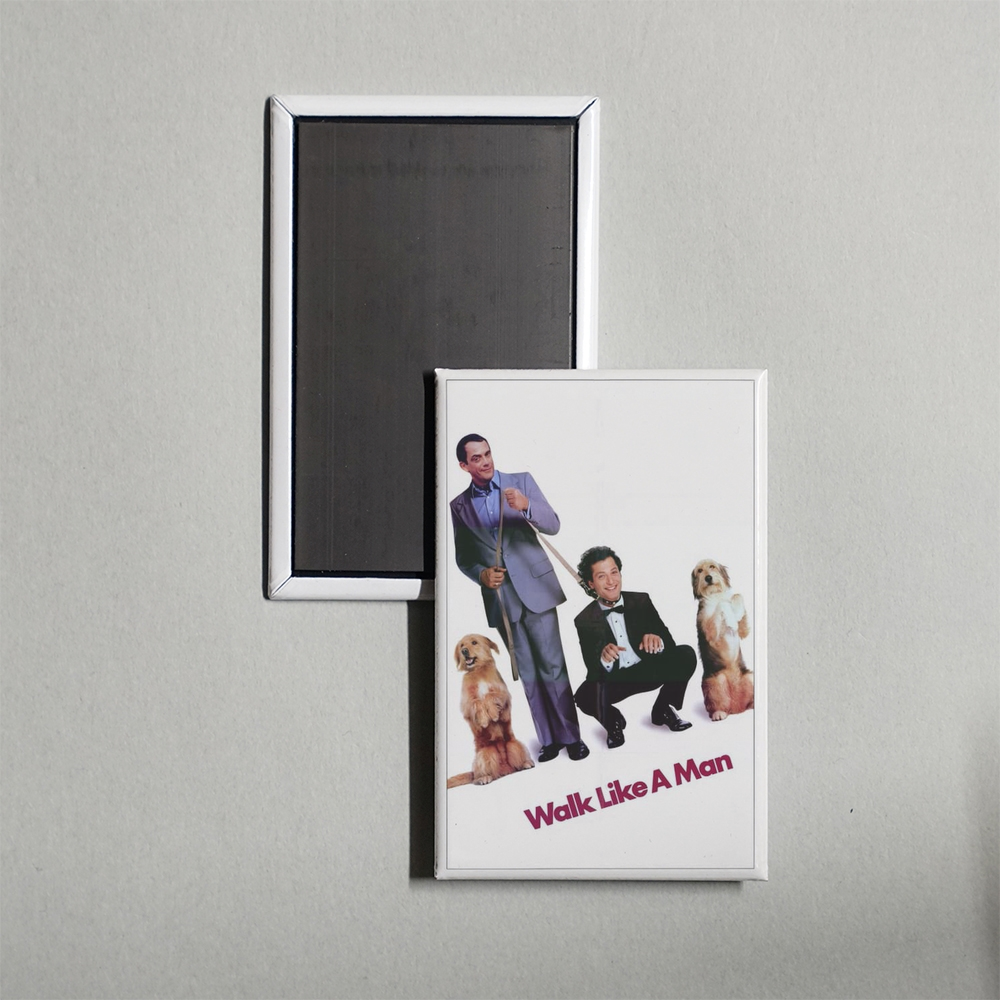 Walk Like a Man Mini Movie Fridge Magnet