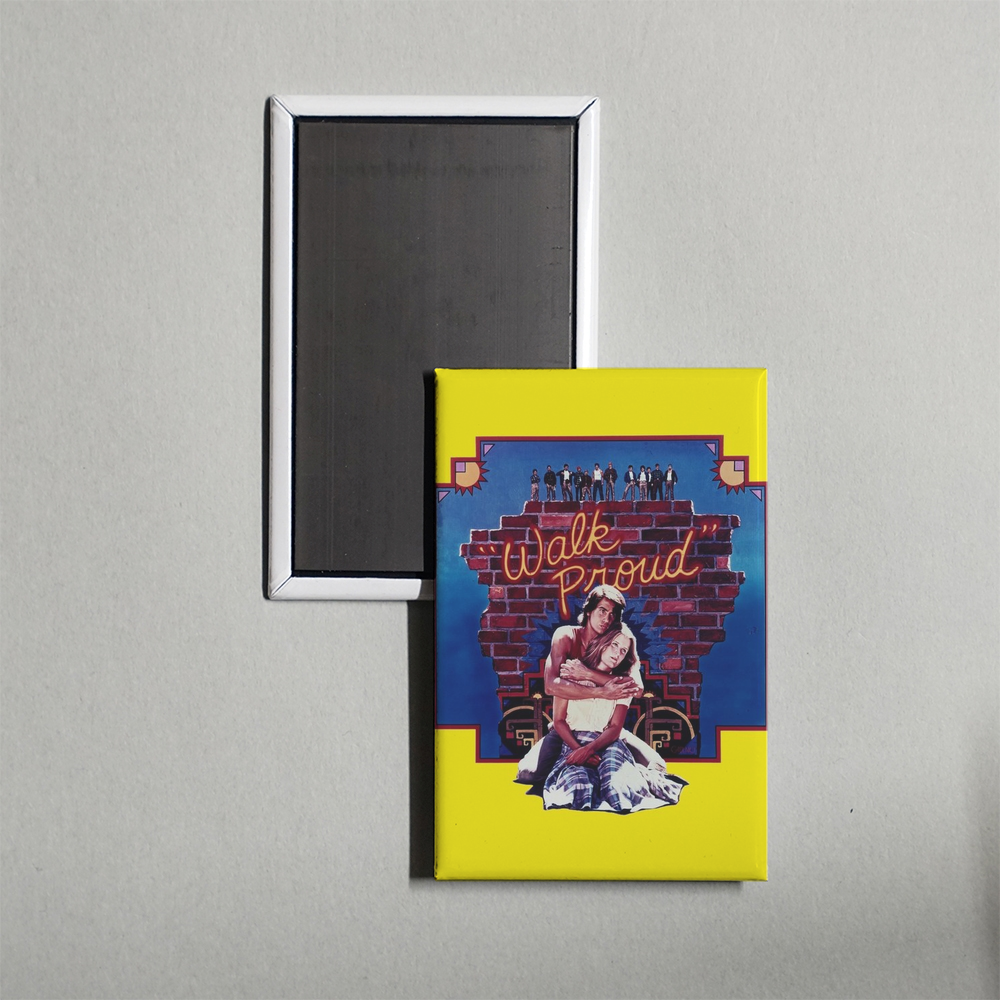 Walk Proud Mini Movie Fridge Magnet