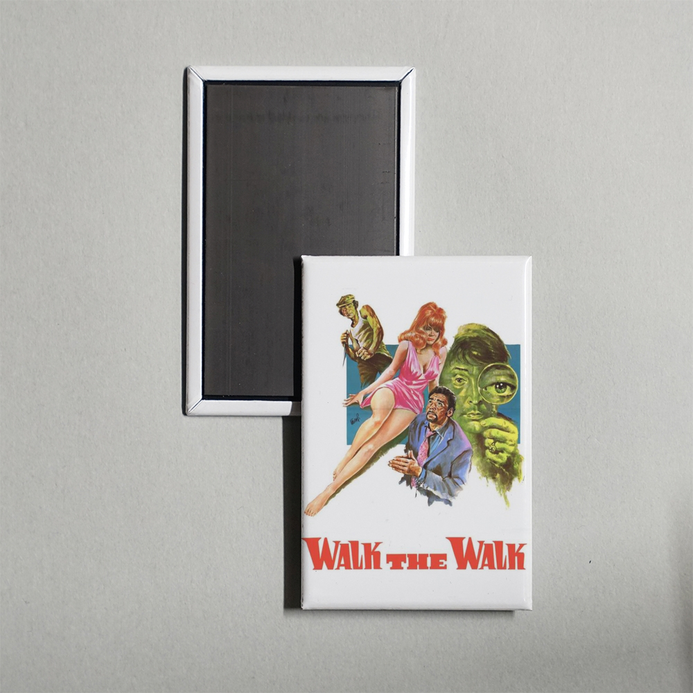 Walk the Walk Mini Movie Fridge Magnet