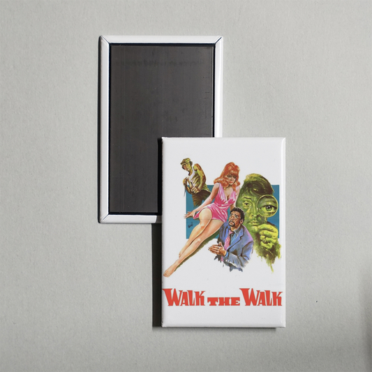 Walk the Walk Mini Movie Fridge Magnet