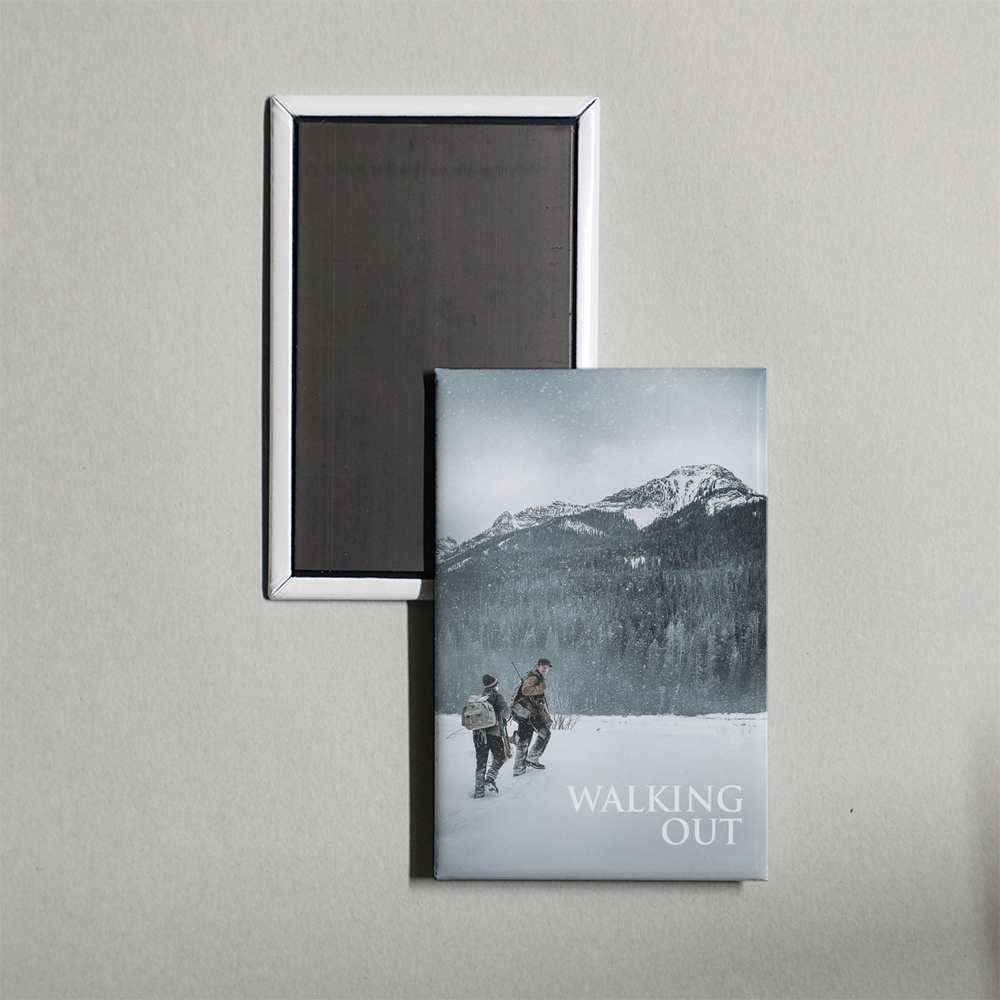 Walking Out Mini Movie Fridge Magnet
