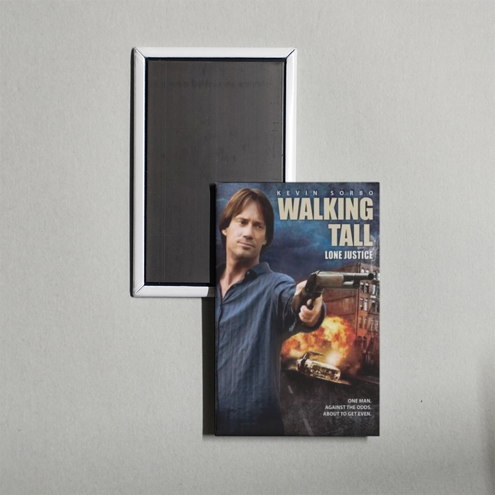 Walking Tall Lone Justice Mini Movie Fridge Magnet