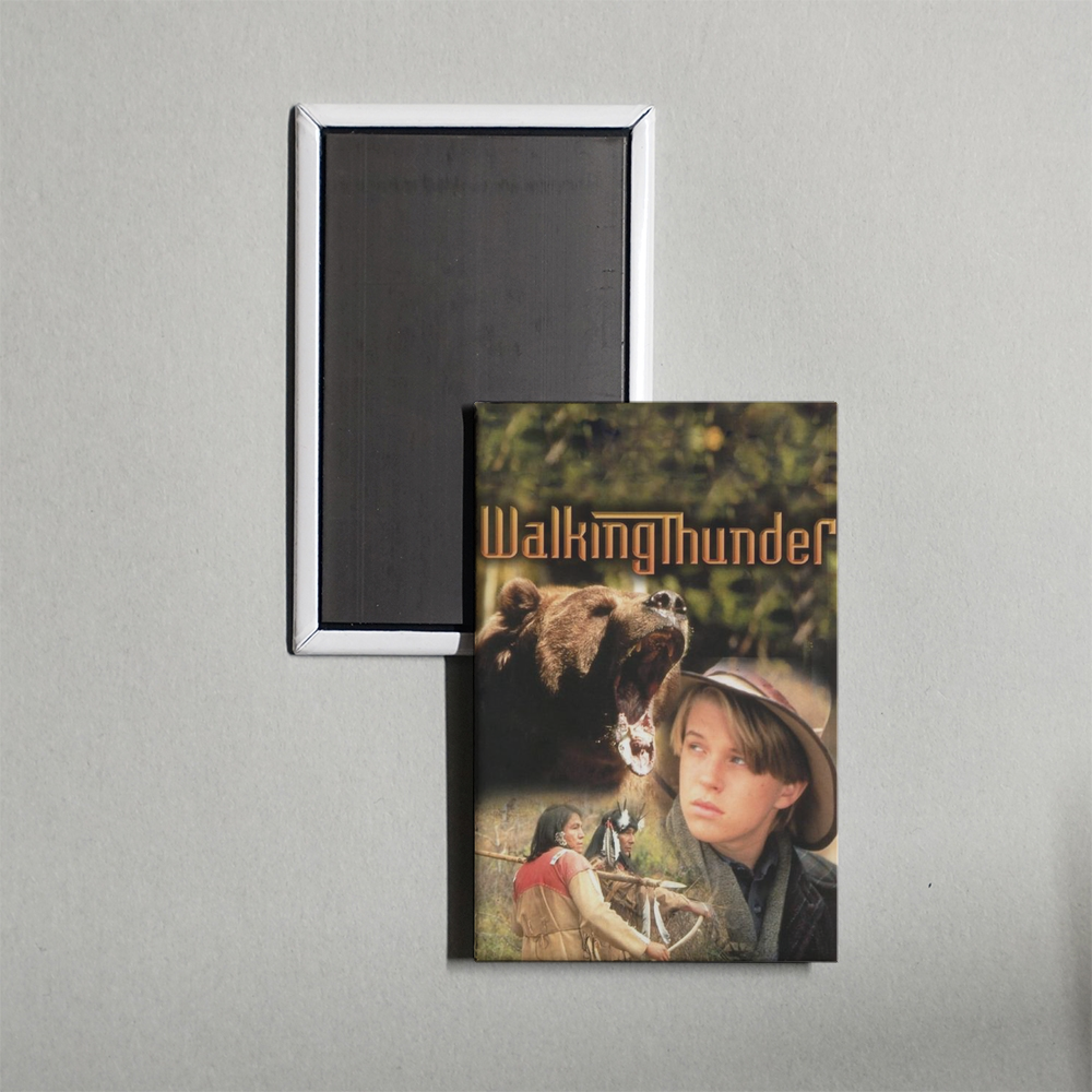 Walking Thunder Mini Movie Fridge Magnet