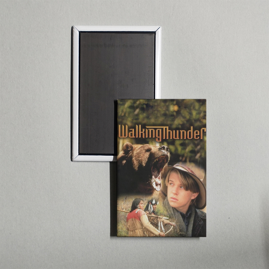 Walking Thunder Mini Movie Fridge Magnet