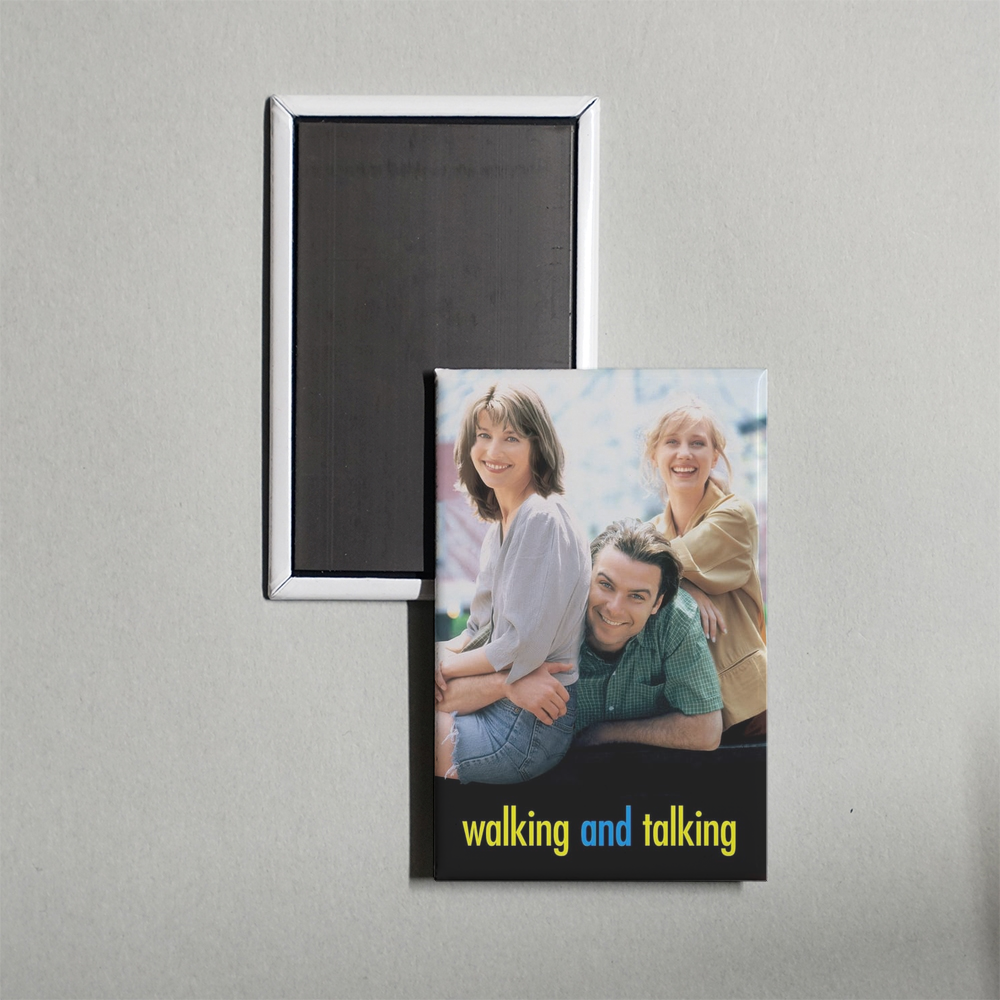Walking and Talking Mini Movie Fridge Magnet