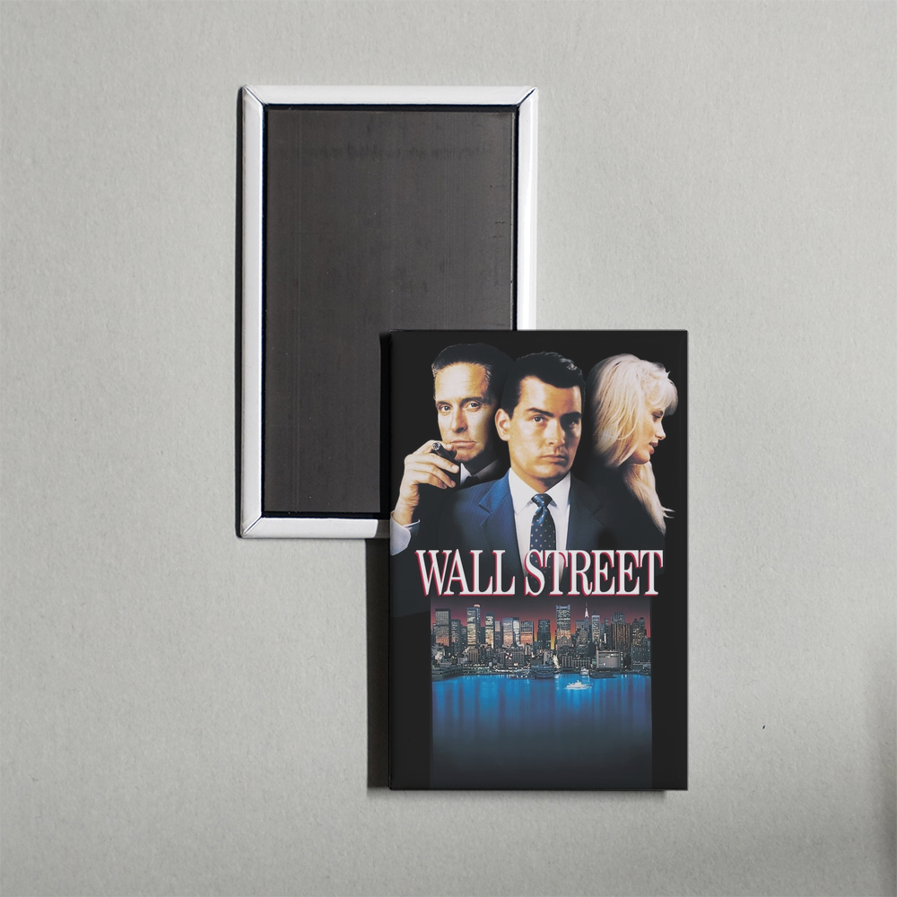 Wall Street Mini Movie Fridge Magnet