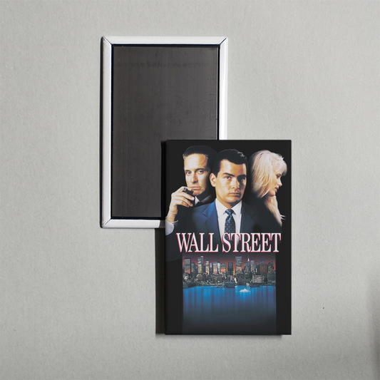 Wall Street Mini Movie Fridge Magnet