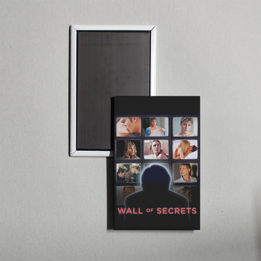 Wall of Secrets Mini Movie Fridge Magnet