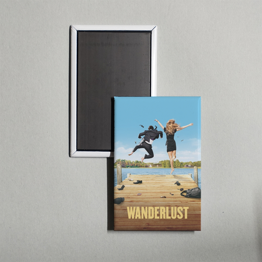 Wanderlust Mini Movie Fridge Magnet