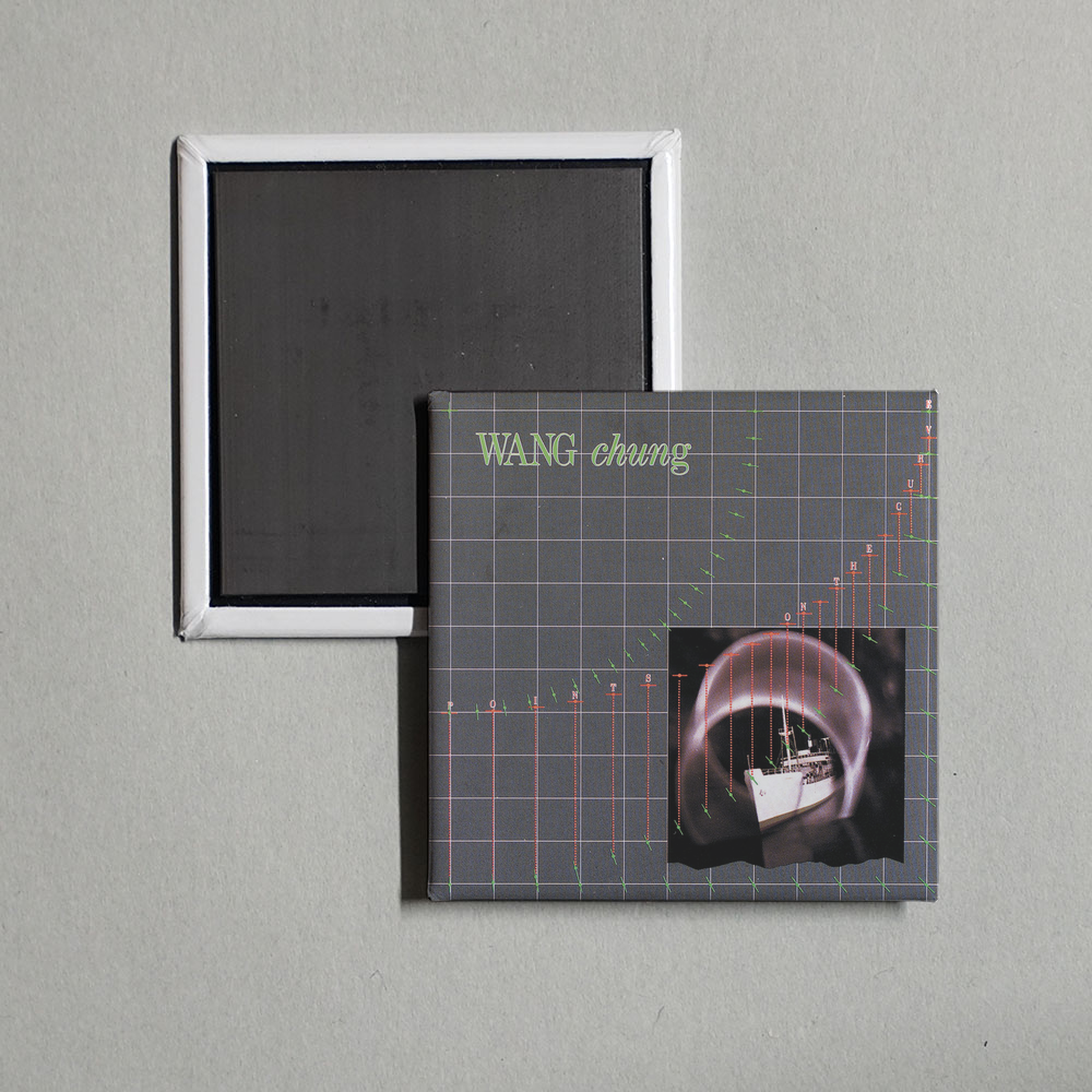 Wang Chung - Points On The Curve Album Cover Fridge Magnet