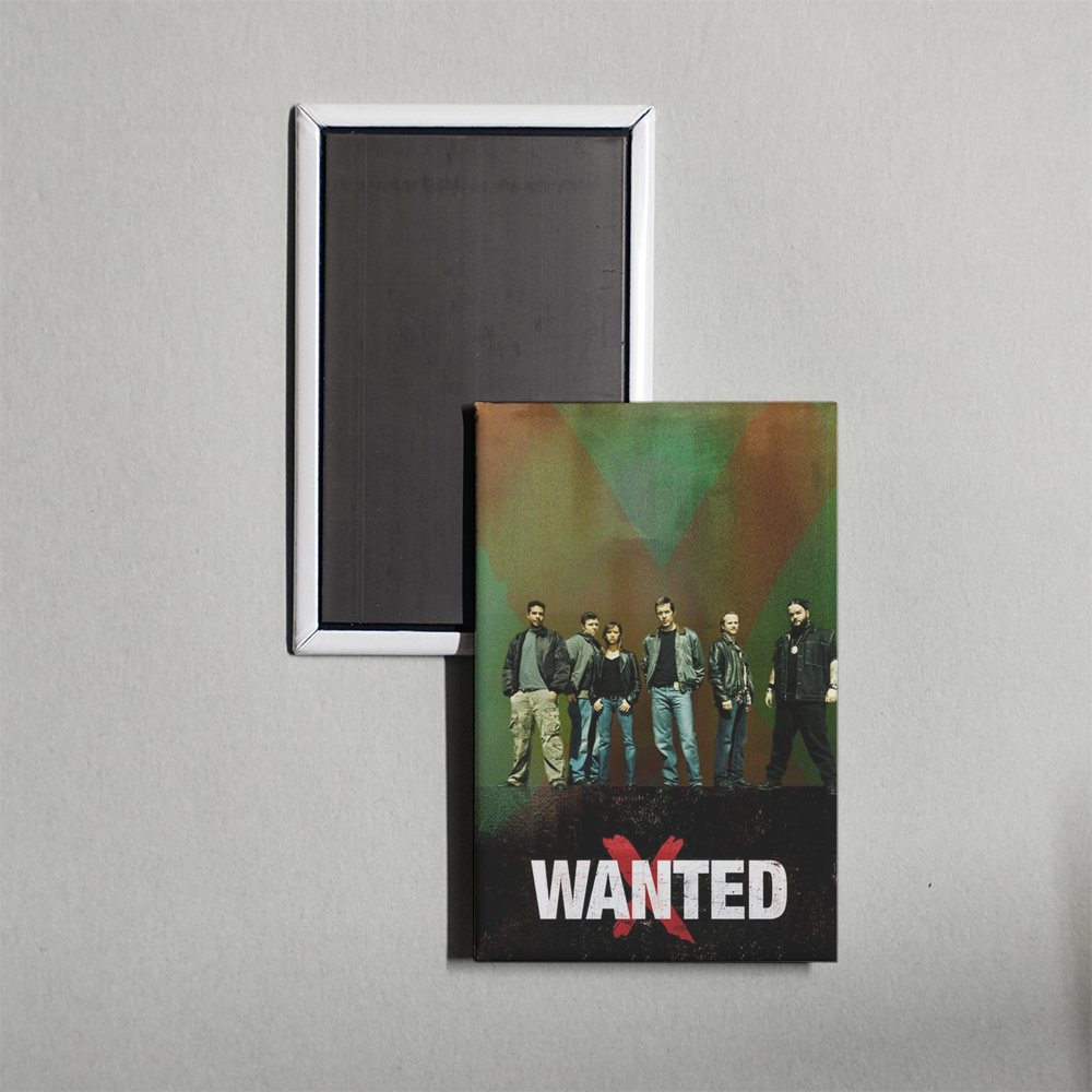 Wanted TV Show Fridge Magnet