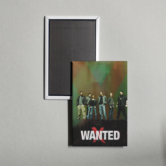 Wanted TV Show Fridge Magnet