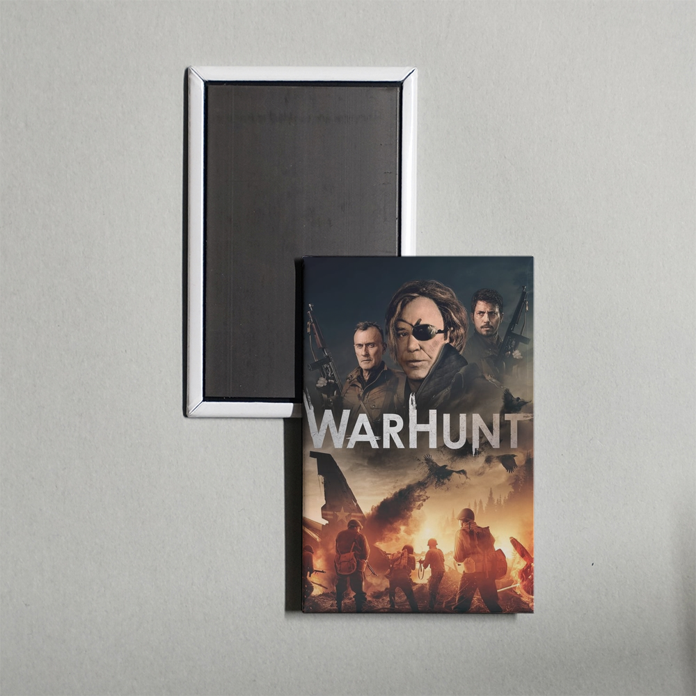 WarHunt Mini Movie Fridge Magnet