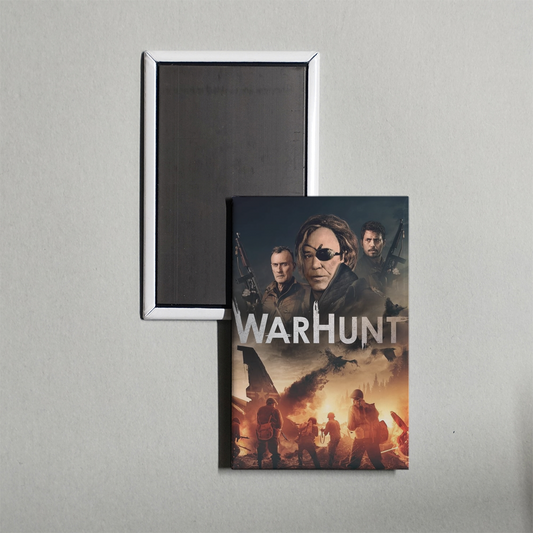 WarHunt Mini Movie Fridge Magnet