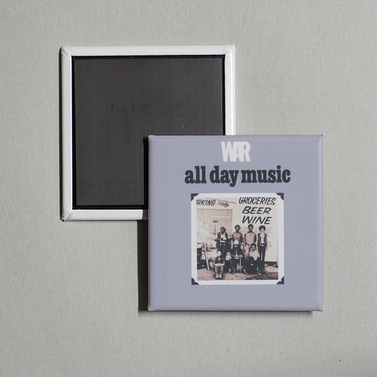War - All Day Music Album Cover Fridge Magnet