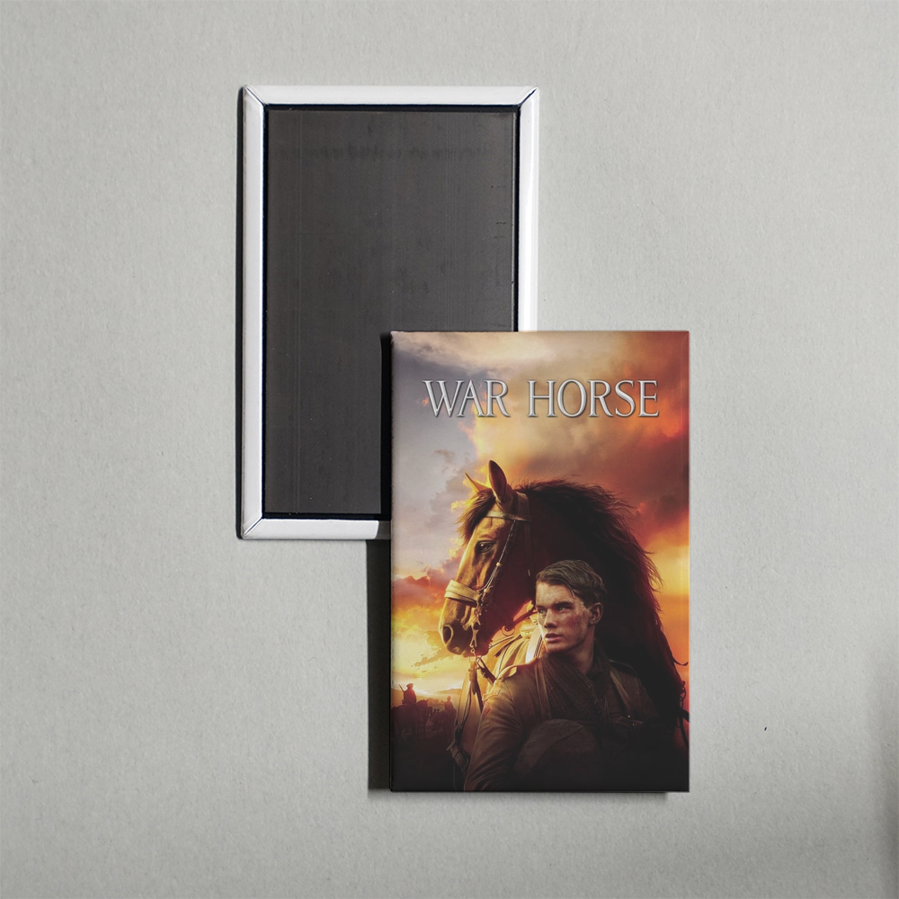 War Horse Mini Movie Fridge Magnet