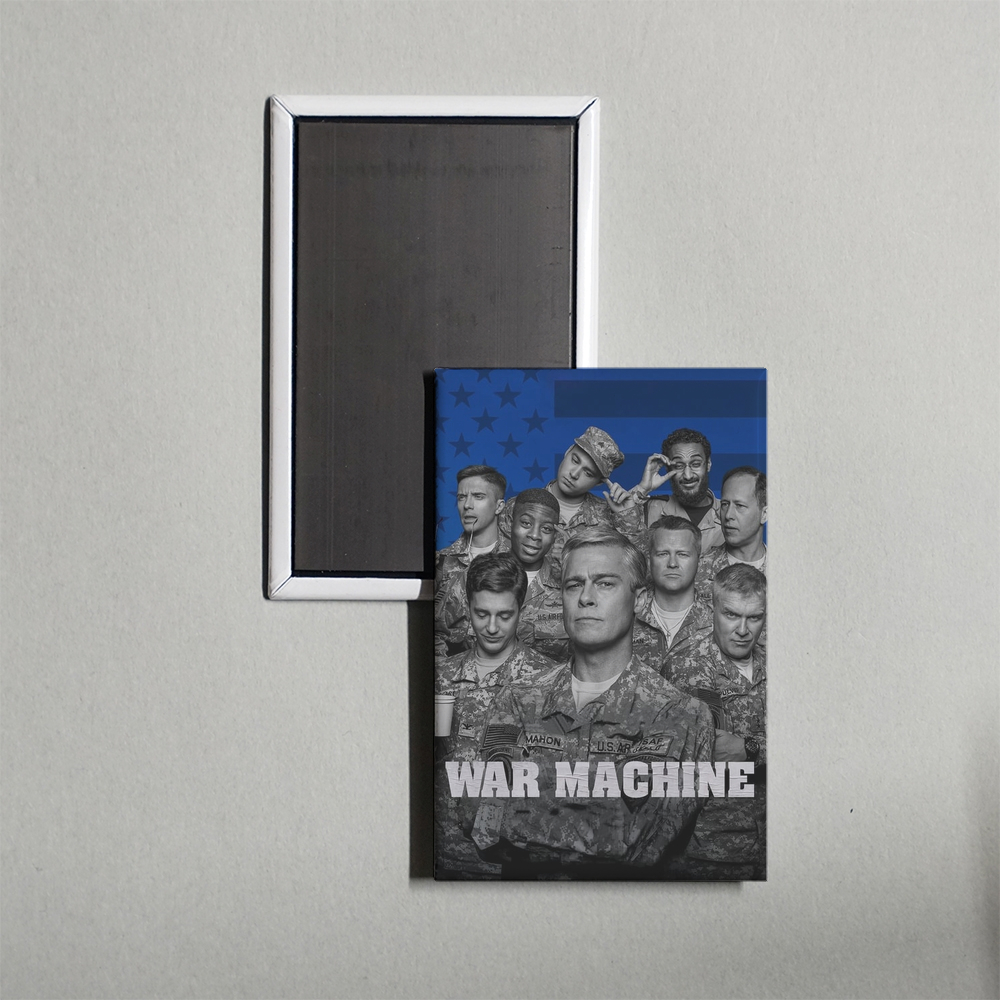 War Machine Mini Movie Fridge Magnet