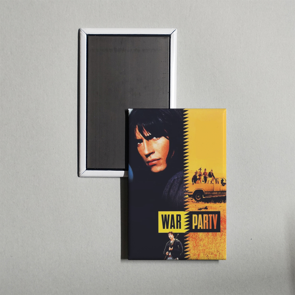War Party Mini Movie Fridge Magnet