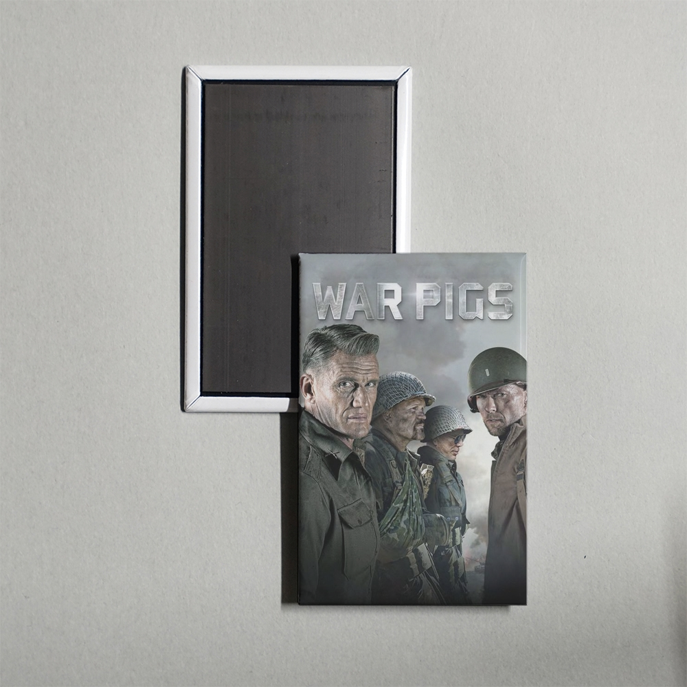 War Pigs Mini Movie Fridge Magnet