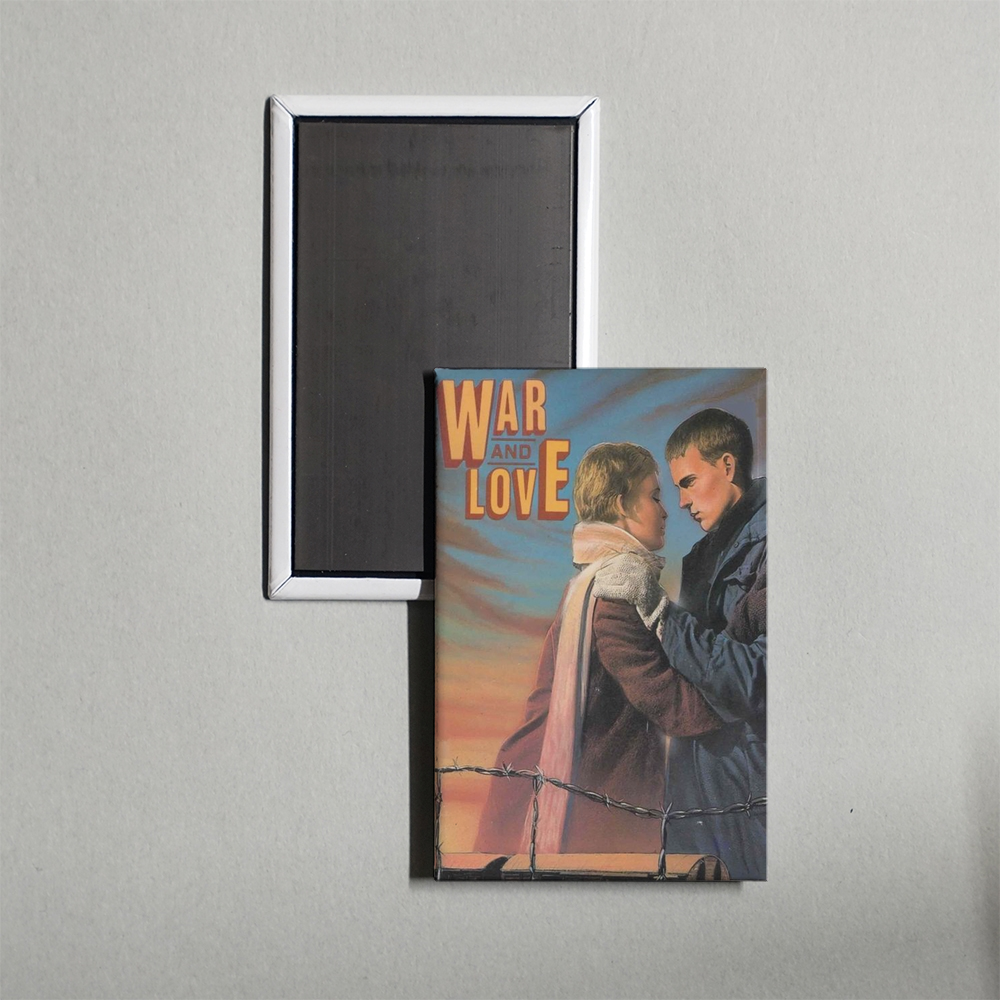 War and Love Mini Movie Fridge Magnet