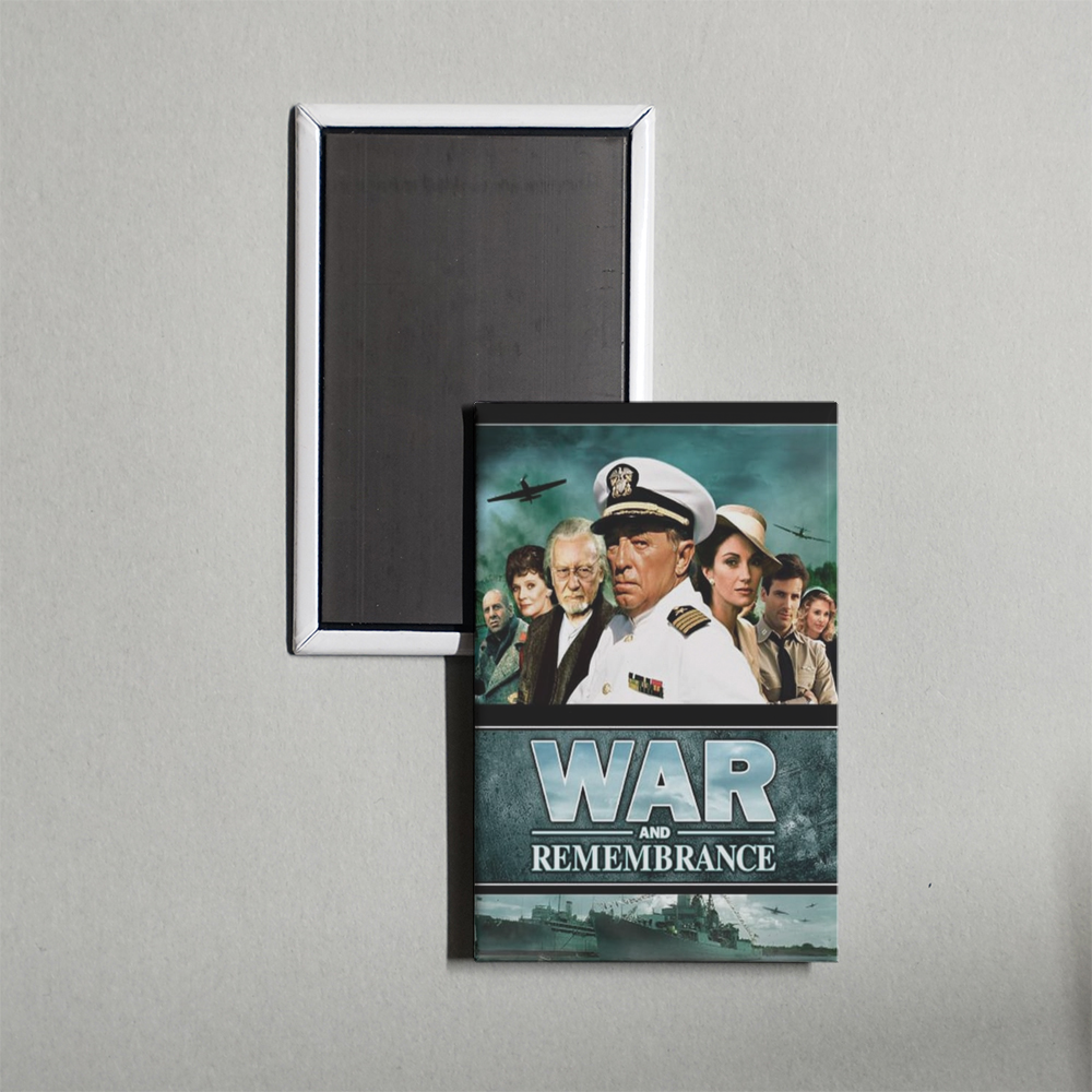War and Remembrance TV Show Fridge Magnet