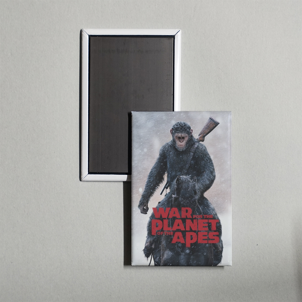 War for the Planet of the Apes Mini Movie Fridge Magnet