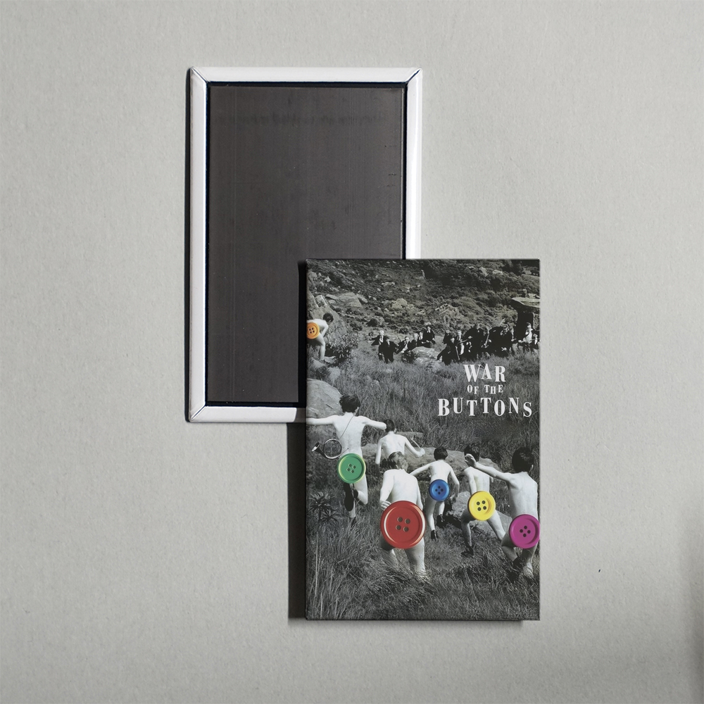 War of the Buttons Mini Movie Fridge Magnet