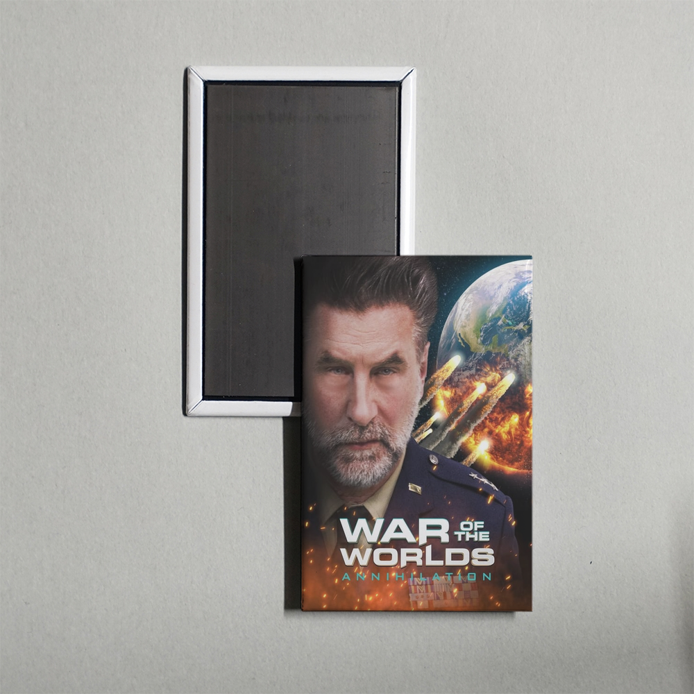 War of the Worlds Annihilation Mini Movie Fridge Magnet