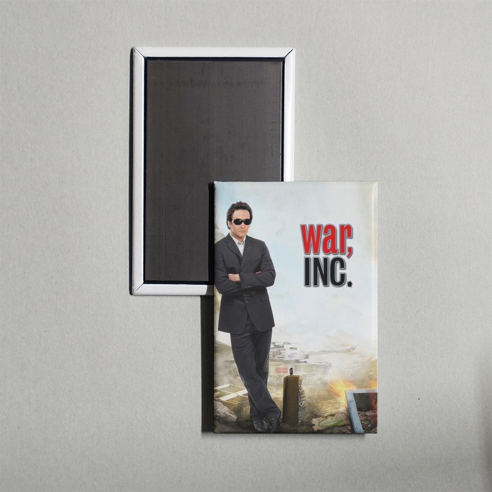 War, Inc. Mini Movie Fridge Magnet