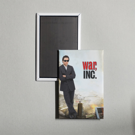 War, Inc. Mini Movie Fridge Magnet