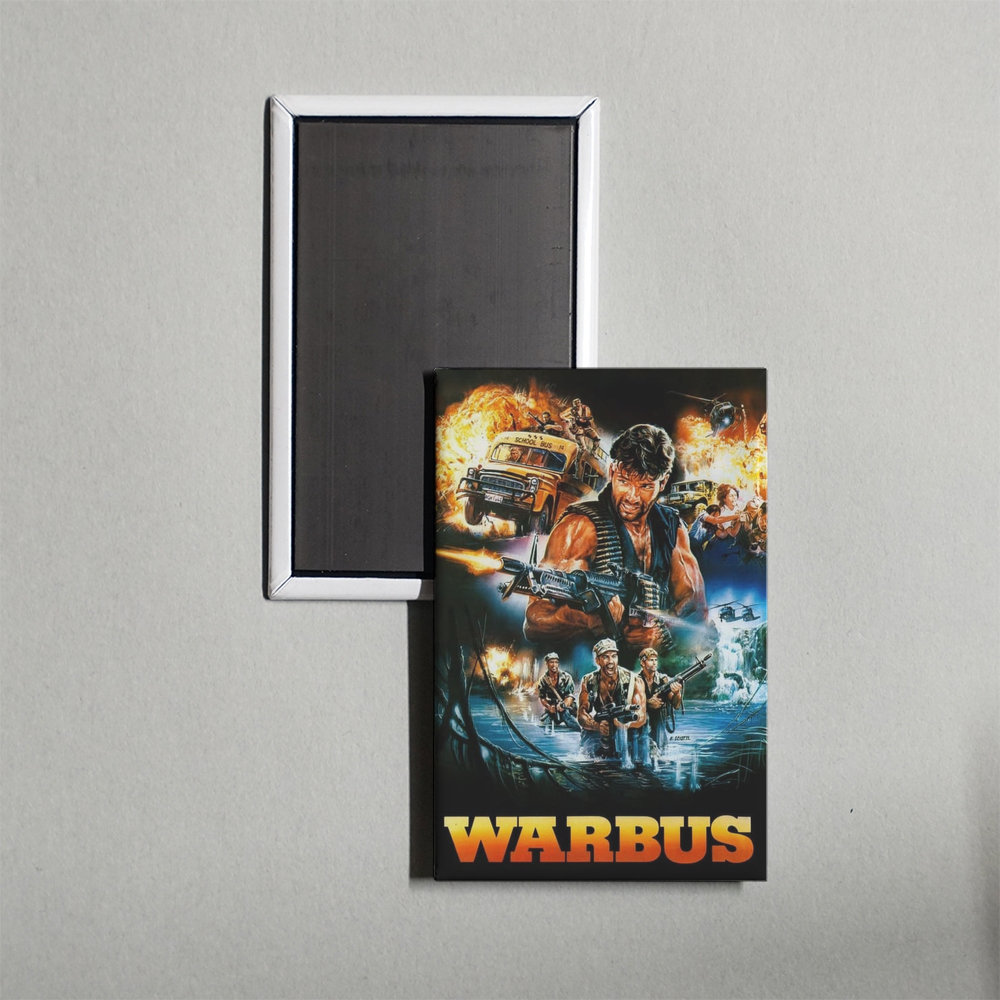 Warbus Mini Movie Fridge Magnet