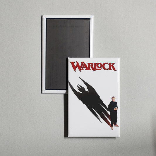 Warlock Mini Movie Fridge Magnet