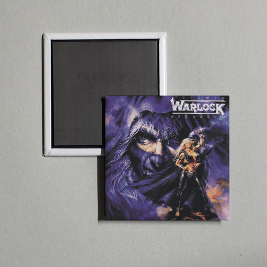 Warlock - Triumph And Agony Album Cover Fridge Magnet